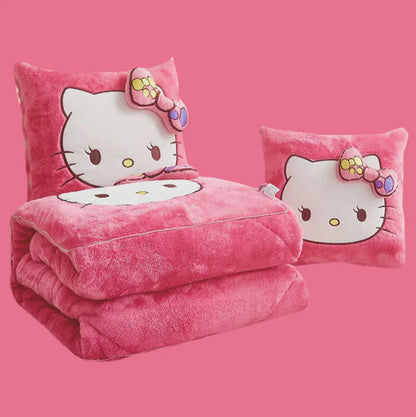 2 in 1 Pillow Blanket