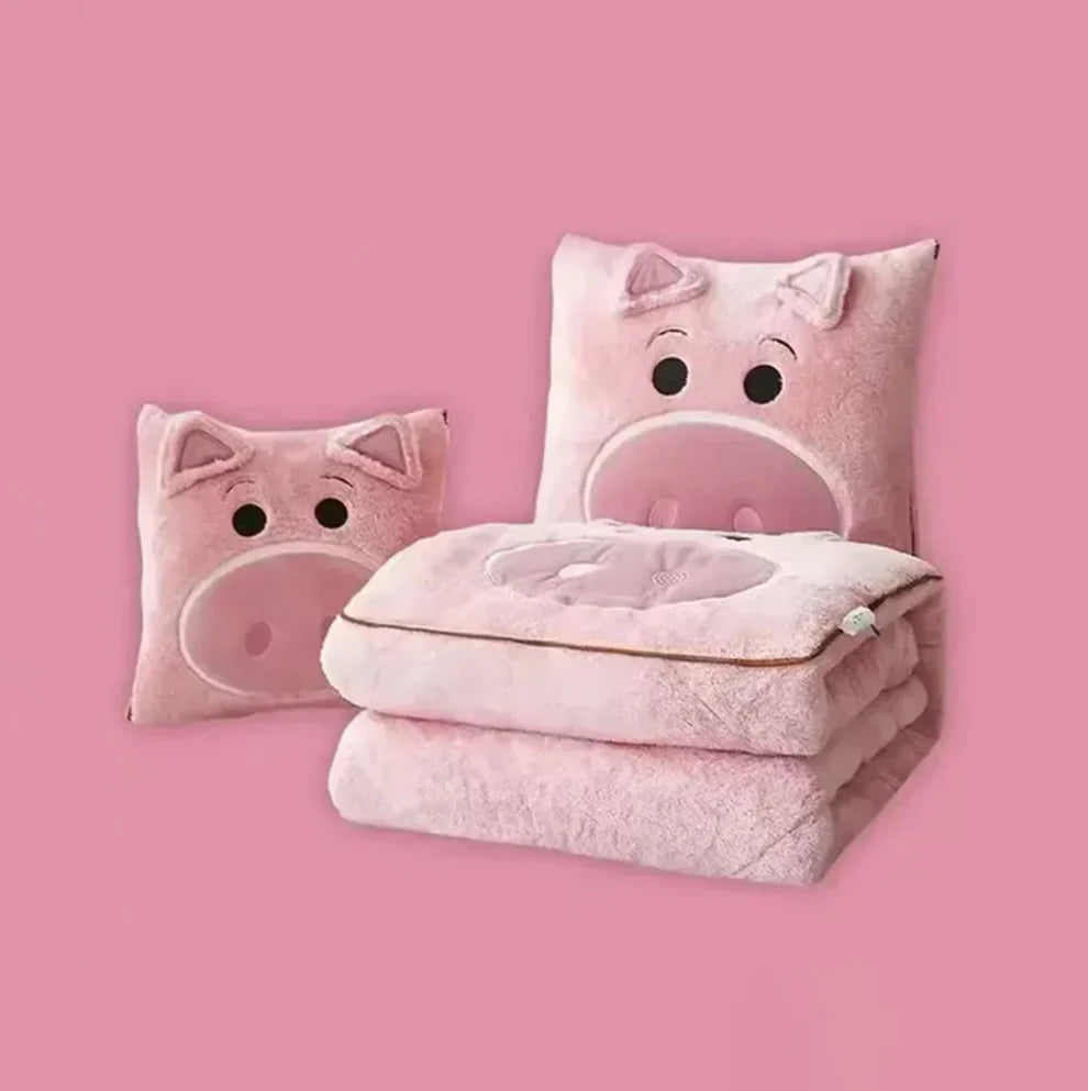 2 in 1 Pillow Blanket